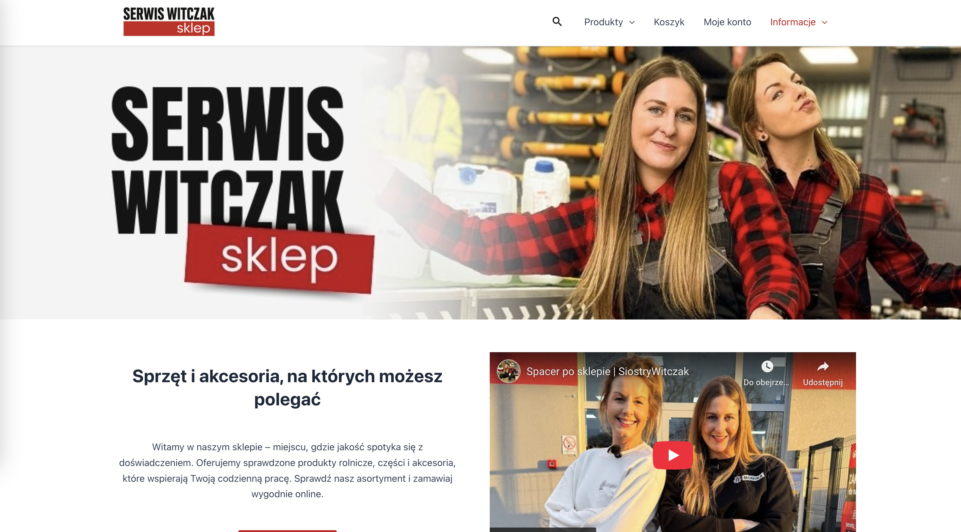 Miniatura projektu Sklep Witczak